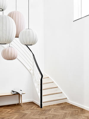 From Made by Hand, the Knit-Wit Lamp Collection, designed by Iskos-Berlin