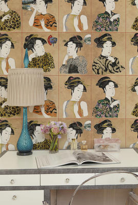 Modern Geisha Wallpaper