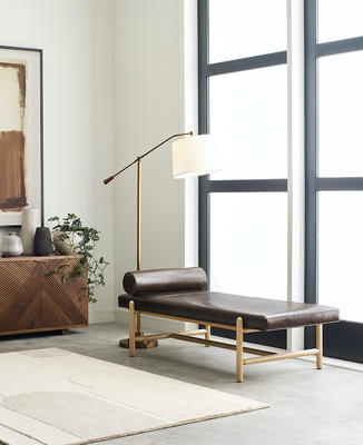 Finn daybed in leather