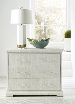 69766 Miriam Lamp and 385015 Clifton Chest both designed by Shayla Copas