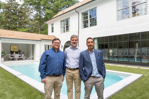 Wesley Young, Charlie Sears and Alec Michaelides of Land Plus Associates