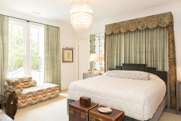 Bedroom by Florida designer Amy Newell of Charles Interiors 