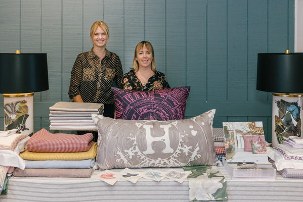 Sarah Boyd (right) at Tribute Goods