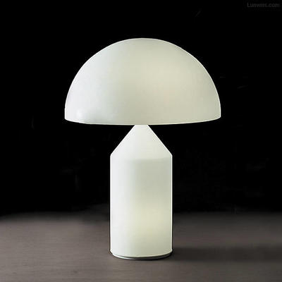 Atollo Glass Table Lamp by Oluce