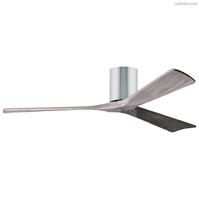 Irene-H Flushmount 3 Blade Ceiling Fan by​ Atlas Fan Company
