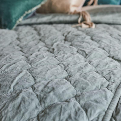 Harlow Coverlet in Mineral
