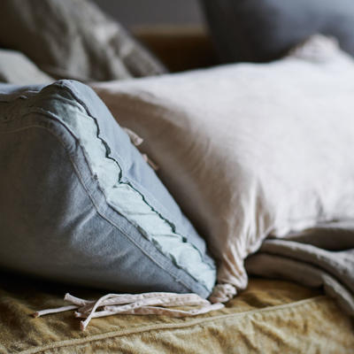 Harlow Accent Pillow in Mineral