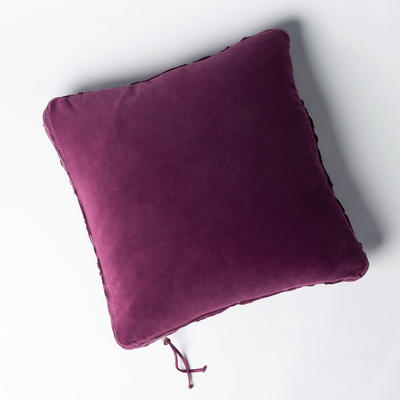 Harlow 24x24 Square Pillow in Fig