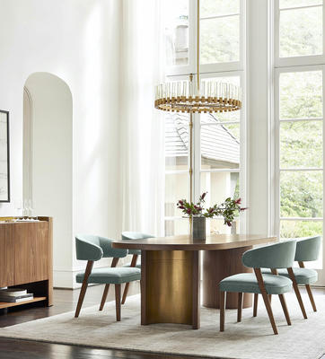 Hayes Dining Table and the Keane Dining Chair