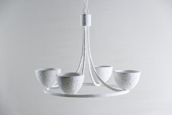 The younger sibling to the Compton chandelier, the Small Compton has been scaled down for the new collection. 