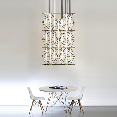 Mozaik Trio 2x3 Chandelier by Davide Oppizzi from DesignHeure