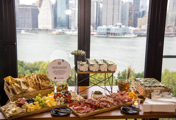 Sweeter solutions: A charcuterie and honey tasting was presented by Herman Miller.
