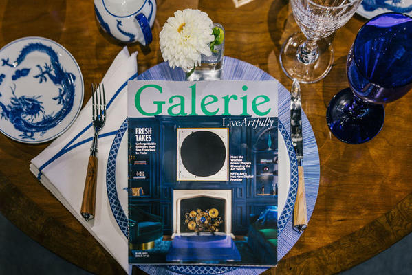 Galerie magazine hosted a special tour for designers at the New York Tabletop Show.