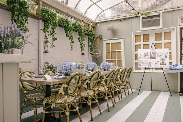The Garden Room at Bobo was the perfect setting for the collection launch.