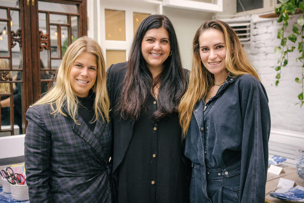 Kathryn Given of Luxe Interiors + Design, Stephanie Somogyi Miller of Spread PR, and Kait Clark of Aspire