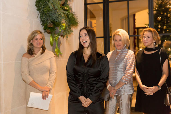 Lauren Iverson (front), the new editor in chief of Atlanta Homes & Lifestyles