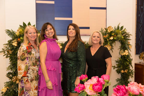 Mary Linda Lamar, Kris Heath, Brittany Cason Johnston and Marla Norris of Brittany Cason Interior Design