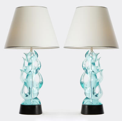 Candela Lamps in color Aquamarine
