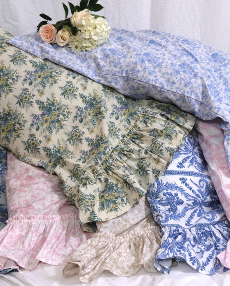 French Toile Bedding