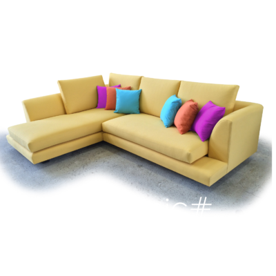 Kristina custom sectional sofa with all-natural and organic inputs