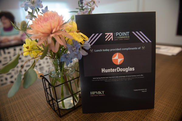 Hunter Douglas hosted the panel at The Point.