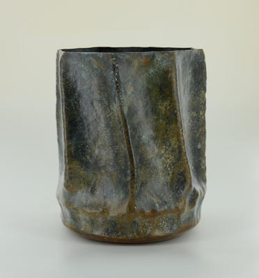 Facets 12 (patinated copper)