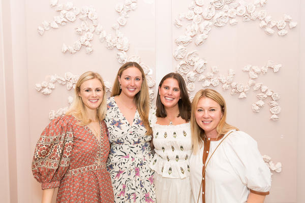 Elizabeth Ellington with Coley Home, Mary Coley of Source, Coley Hull of Coley Home and Michele Johnson of Michele Johnson Interiors