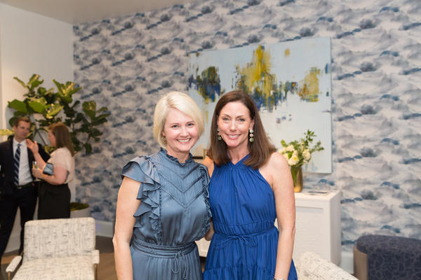 Nicole Jung and Cathy Rhodes of Cathy Rhodes Interiors