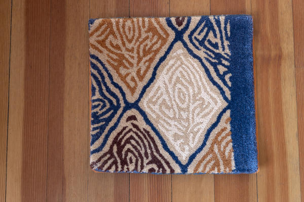 Hand-tufted sample