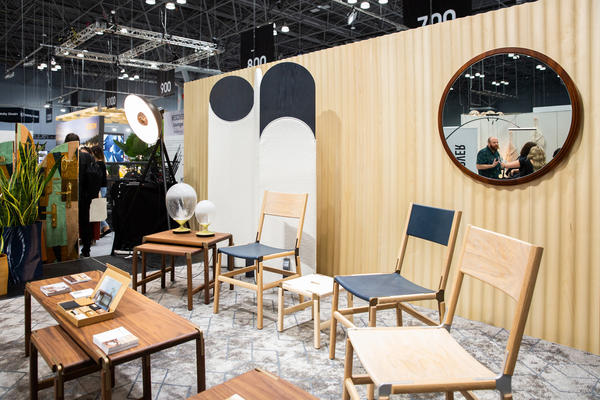 The Wescover Lounge at ICFF