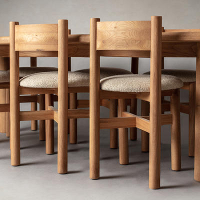 Teddy dining chairs from the Ojai collection
