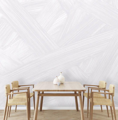 Raked Quartz custom mural from the Cuff Studio collection