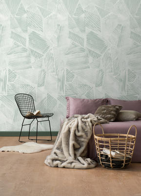 Rift Sea Glass custom mural from the Cuff Studio collection