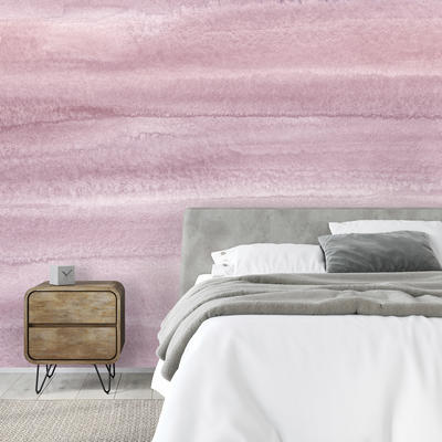 Sediment Lilac custom mural from the Cuff Studio collection