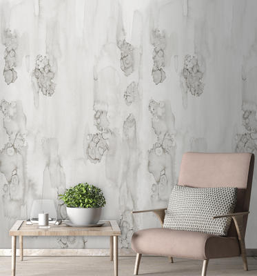 Unfinished Haze repeating wallpaper from the Cuff Studio collection