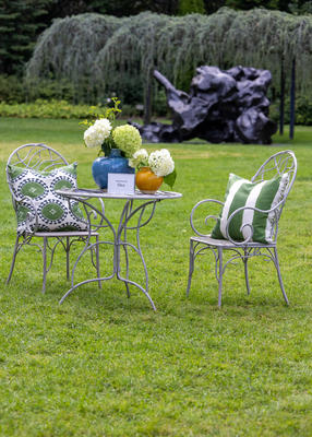 One of the many Oka outdoor furniture vignettes