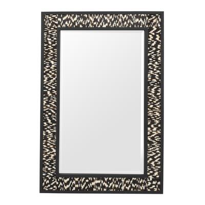Porcupine Quill rectangle mirror