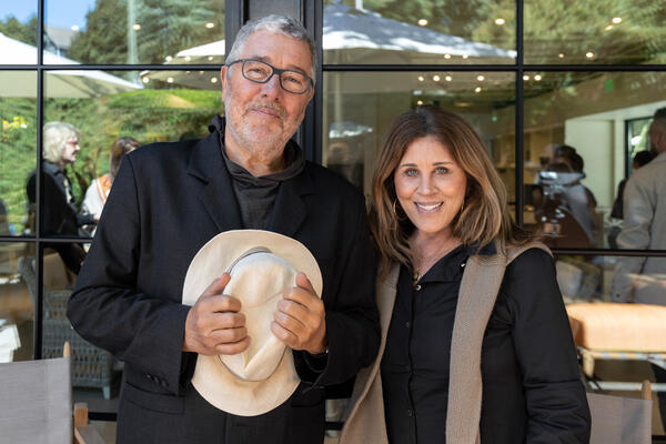 Philippe Starck and Suzanne Kasler