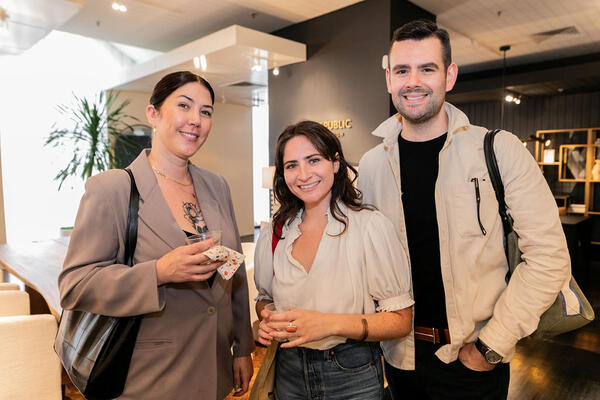 Stacy Vella, Erin Thomas and Joseph Bordi of Mint Staging