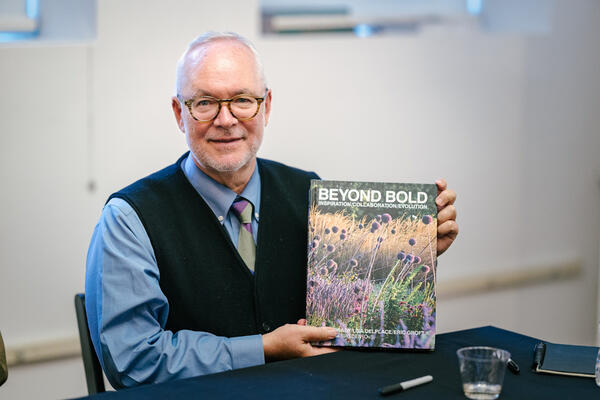 Eric Groft, principal of Oehme, Van Sweden, with newly published book “Beyond Bold”