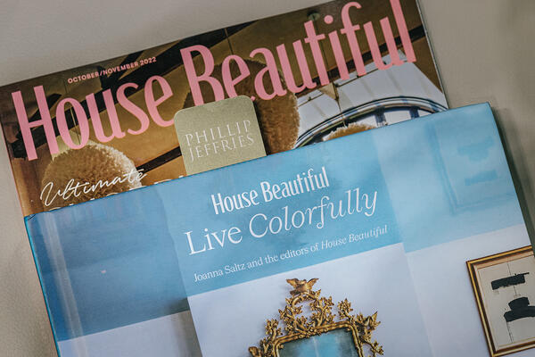 The event celebrated the publication of “House Beautiful: Live Colorfully.”