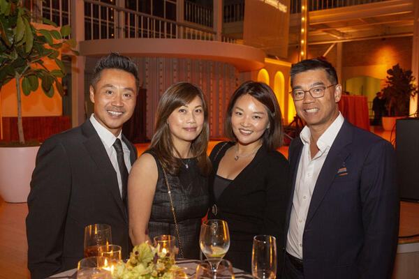 Kenny and Jenny AuYeung of Sincere Home Decor, Anita Kung of Riggs Distributing, Inc., and Donald Kung