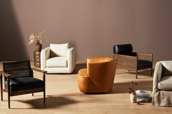 New occasional seating from Four Hands