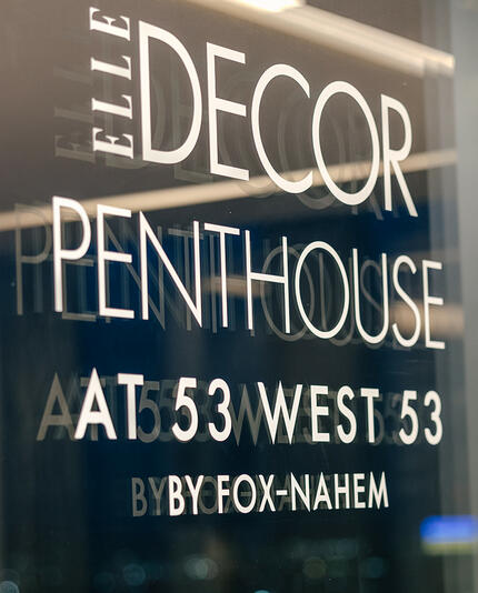 Elle Decor Penthouse at 53 W 53 unveiled