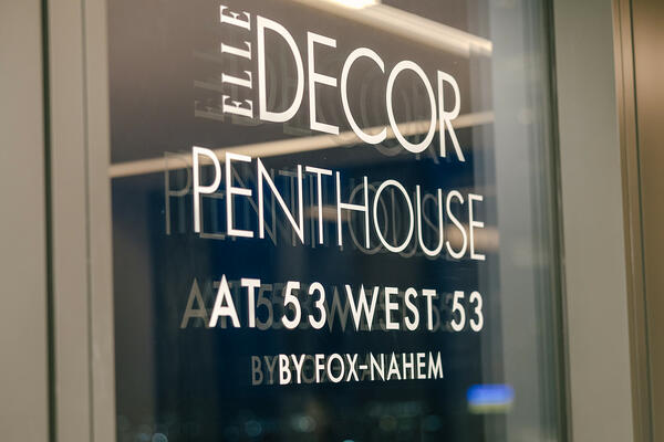 The Elle Decor Penthouse at 53 West 53