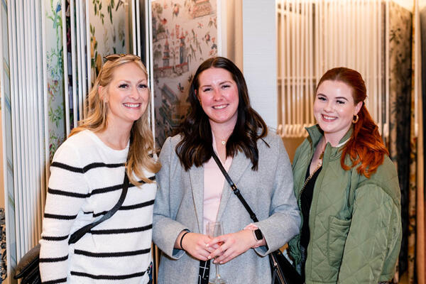 Amy Guess of BGI Design, Becky Onan and Melanie Puterbaugh of North Texas Design Group 