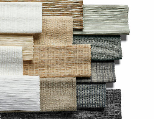 “The inspiration for this collection was to design a very usable and livable neutral assortment of windowcoverings that would fit well in a modern home to warm it up or in a traditional home to modernize it. Hartmann&Forbes’s natural hand-woven fibers provide organic beauty and texture that bring an extra element to the design, making it so special and luxurious.” —Erinn Valencich