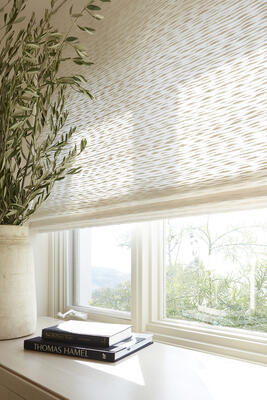 Whitecaps woven-to-size grassweave windowcovering