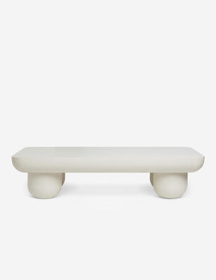 Clouded rectangle 
coffee table
