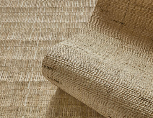 Equal parts earthy and elegant, Savannah is reminiscent of beautiful river reeds that grow in Southern rivers. Hand-woven of raffia with rich textural and tonal contrasts, the wallcovering features designs that evoke the tall waterside grasses and their natural palette. Offered in two designs